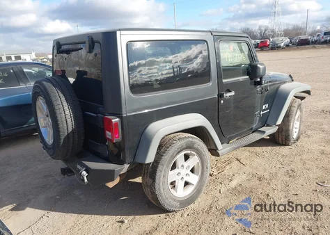 2007 Jeep Wrangler X z USA, uszkodzony, nr VIN 1J4FA24127L134887